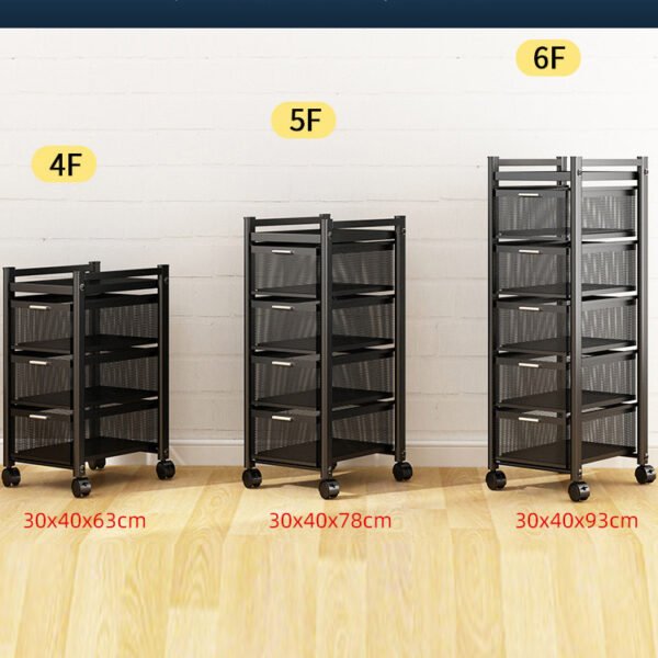4 Layer Square Shape Kitchen Rack - Image 6